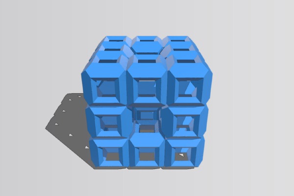 Fractale Geometrie  NV5 | 3d print model