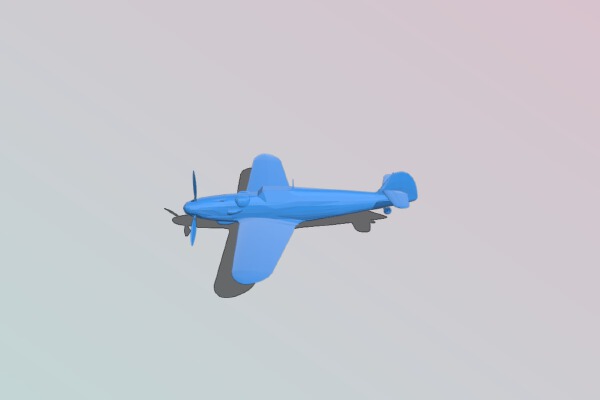 Messerschmitt Bf 109 G-6 | 3d print model