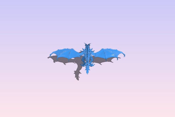 Dragon alduin | 3d print model