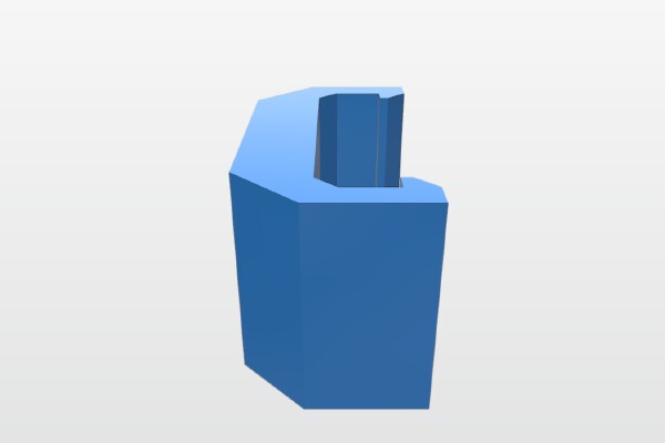 Display Ribbon Cable Clip (Ender 3) | 3d print model