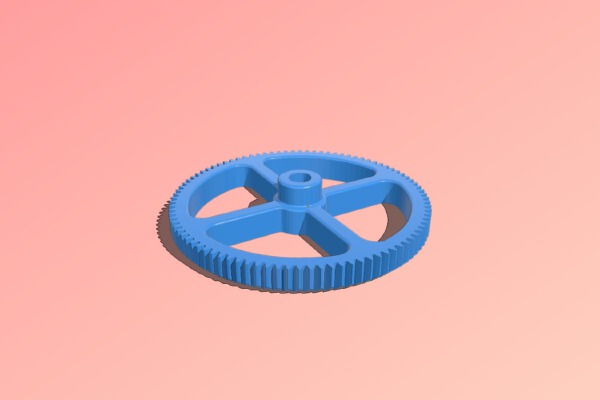 Improved gears for 60ml Syringe Extruder - LDM | 3d print model