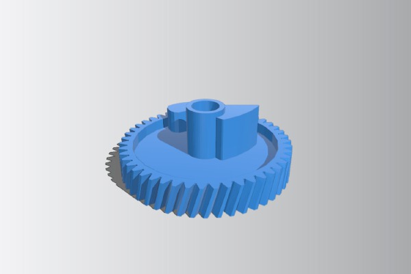 Шестерня замка крышки багажника Volkswagen Polo | 3d print model