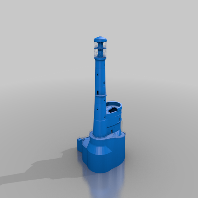 lighthouse rust | 3d print model