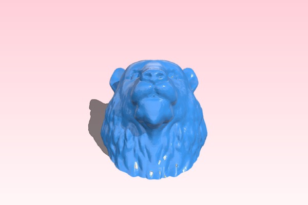 Tiger Head | 3d print model