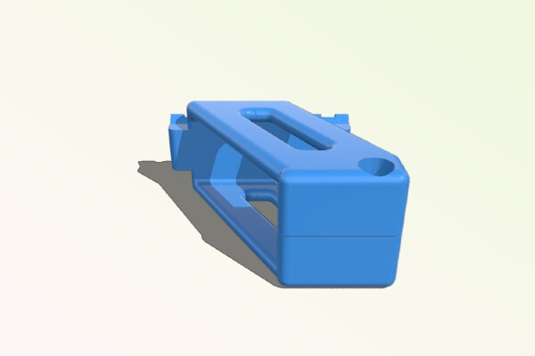 Picatinny rail for CZ75 D | 3d print model