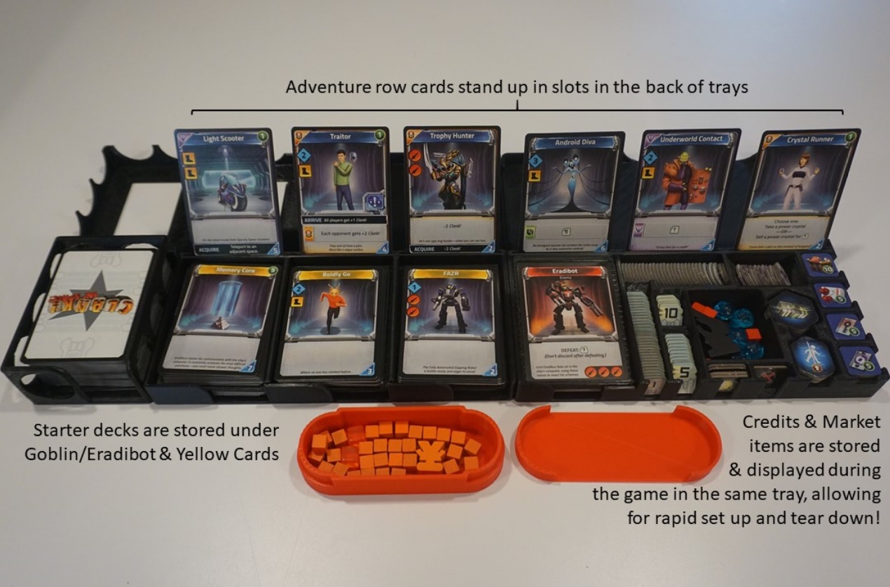 Clank! In Space! Organizer_Insert