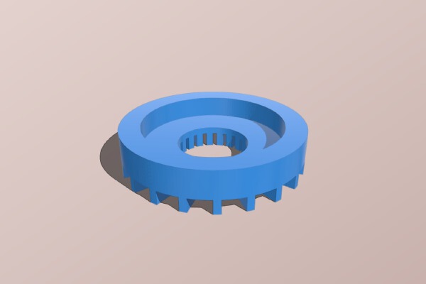 Rubber Feet Artillery Sidewinder _ Genius, very flat, low material usage | 3d print model