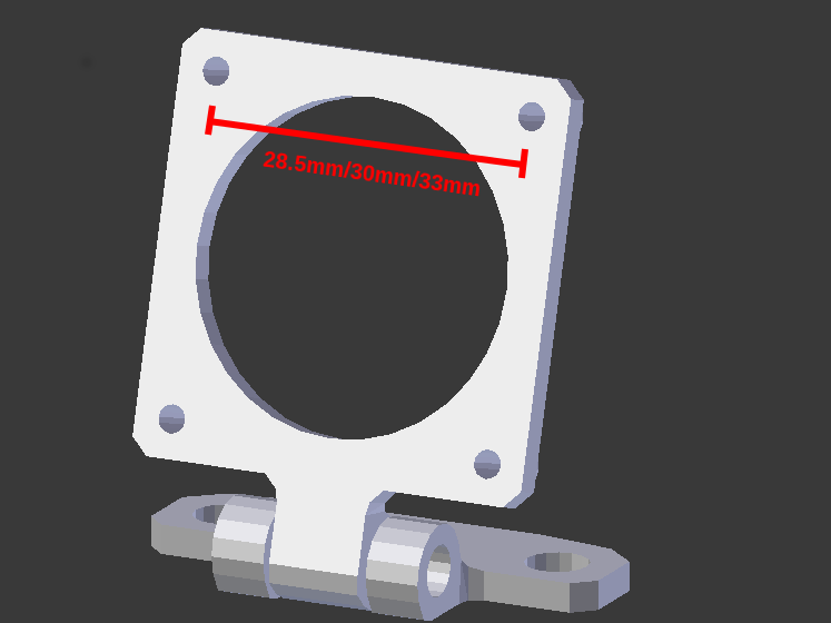 CCD_CMOS Camera mount for Phantom 3, F450, or Another RCs