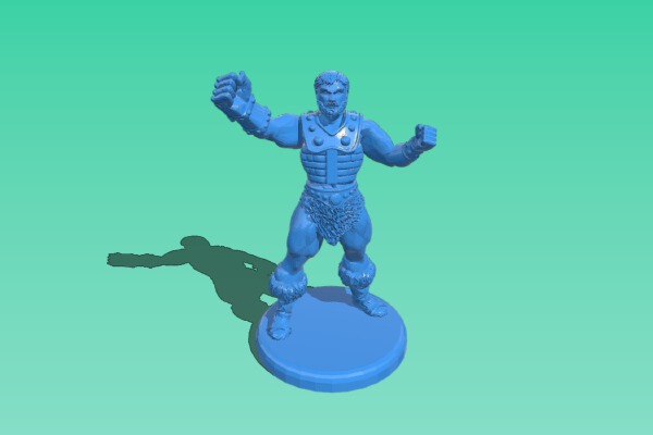 Fisto - Masters Of The Universe - Miniature | 3d print model