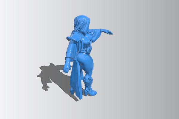 Julia Helmet – Fantasy women | 3d print model