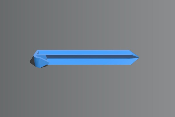 Peg for robot mower perimeter wire | 3d print model