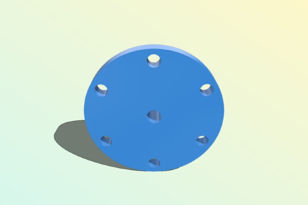 6mm Universal Hub 18007 | 3d print model