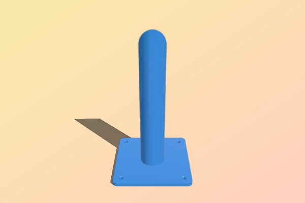 Support Ipad Air, shopify, square | 3d print model