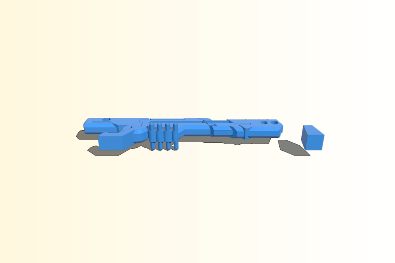 ROBOCRAFT T10 Rail Cannon (Jigsaw)