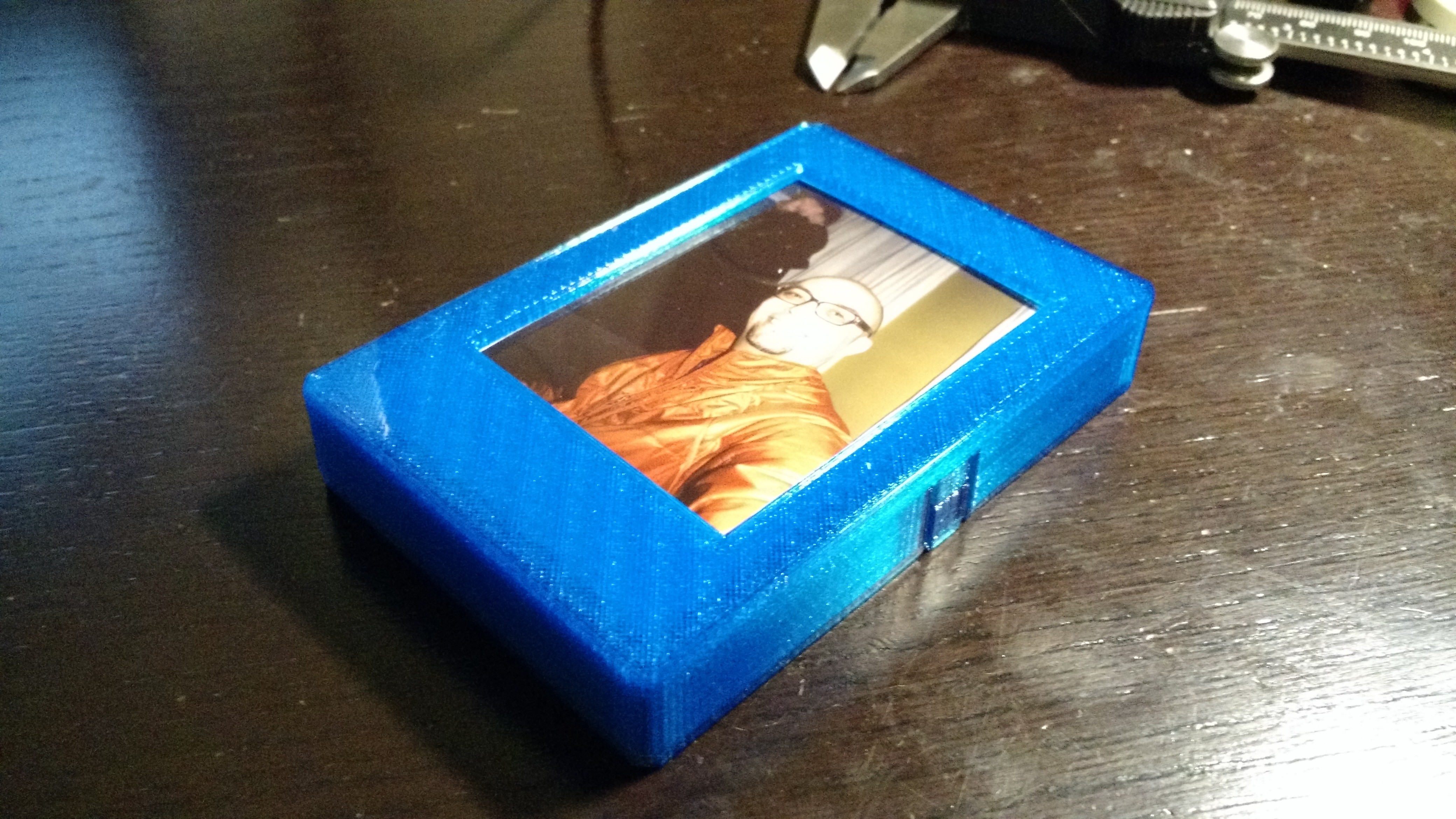 Instax Mini Frame and Photo Case - Holds a dozen photos