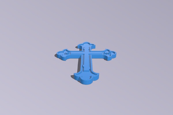 Orthodox cross | 3d print model