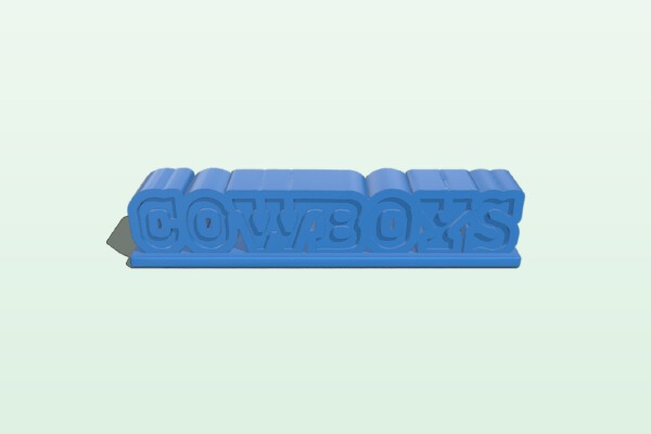 Cowboy Design 4 | 3d print model