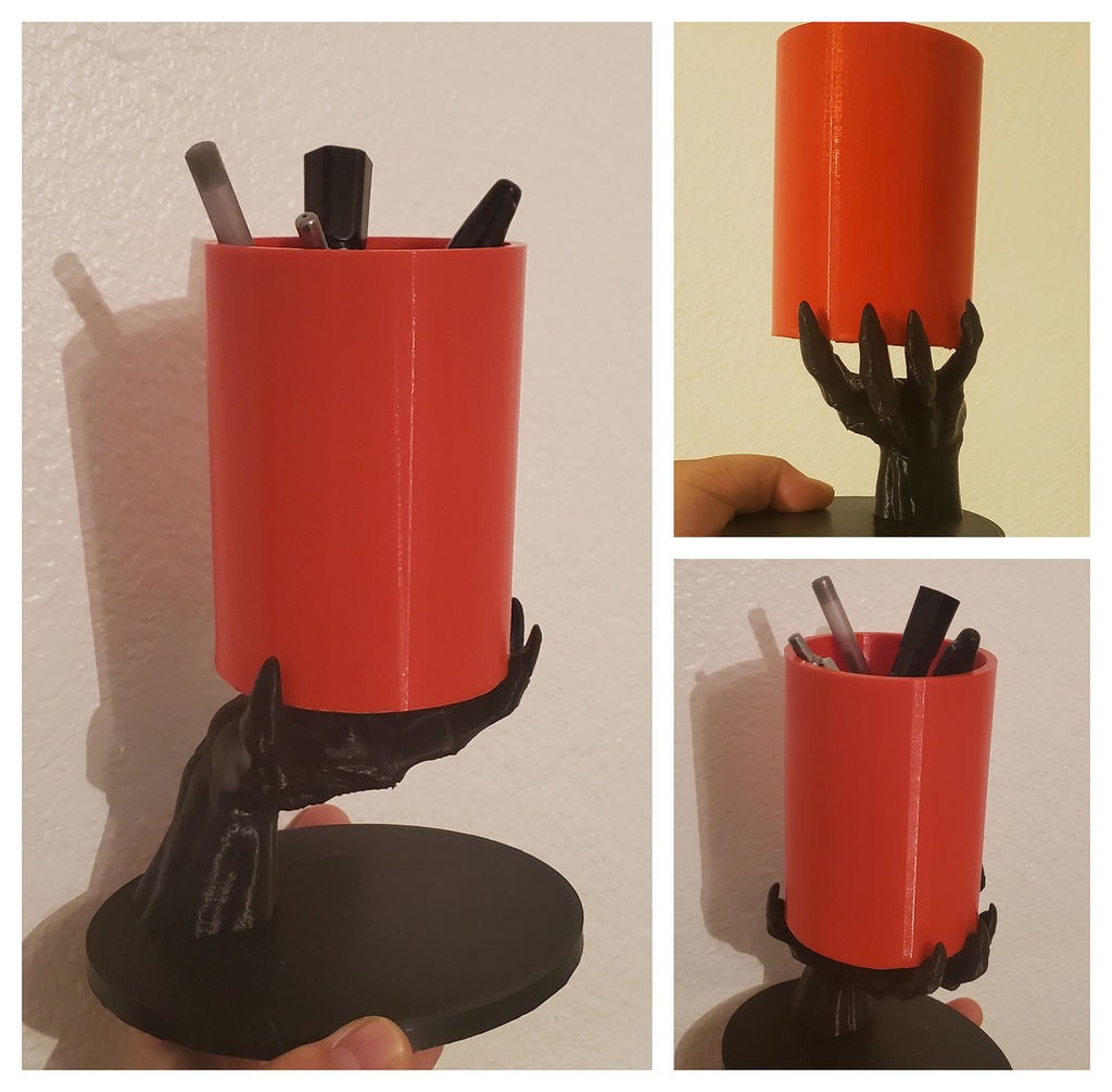 Clawed Demon Hand Pencil Holder