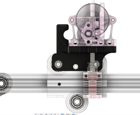 Sherpa Mini Ender 3 Direct Drive Adapter | 3d print model