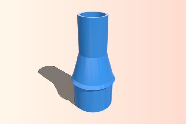 Dust Collector Nozzle Creator | 3d print model