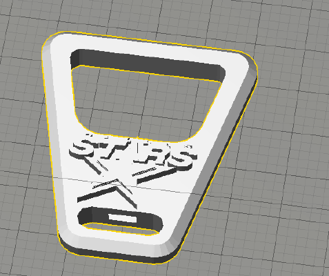 Bottle opener (Dallas Stars logo) | 3d print model