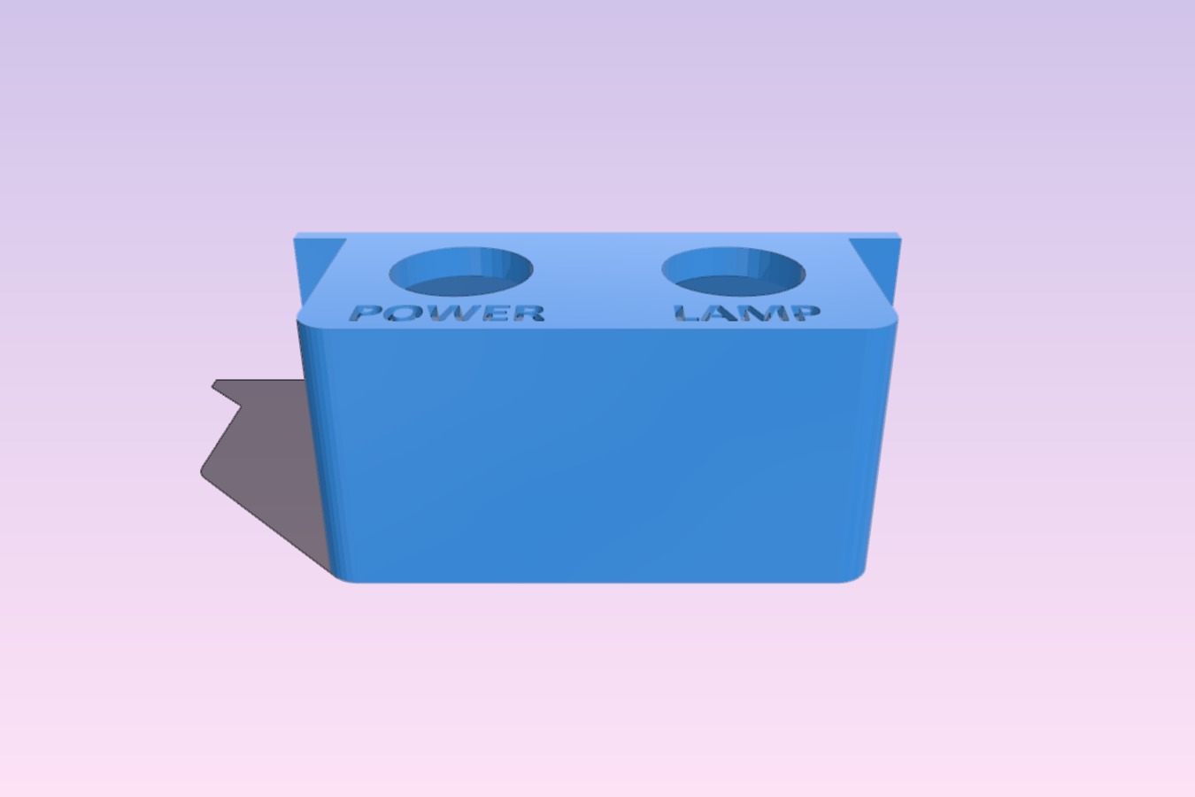 Power Switch Bracket for Kossel 2020