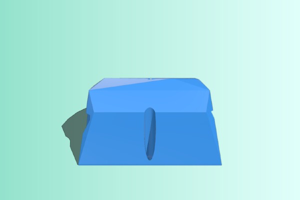Wanhao I3 Front Cover with internal Raspberry Pi | 3d print model