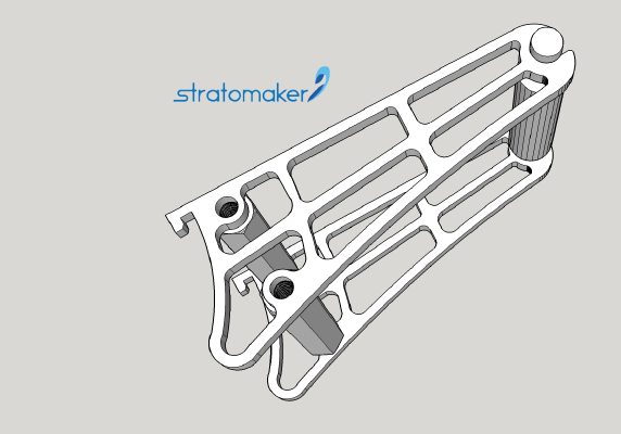 Support bobine Stratomaker | 3d print model