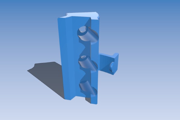 Contour Roam Angled Arc Rail Adapter | 3d print model