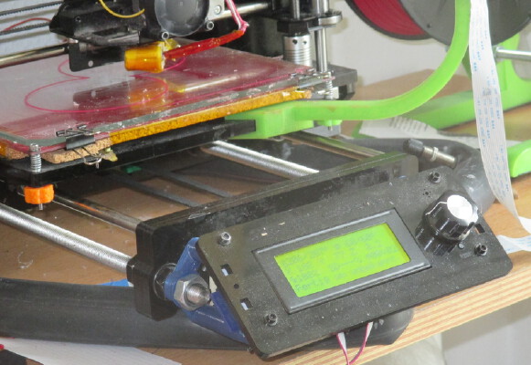 front display mount for GeeTech i3 | 3d print model