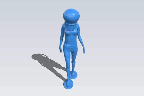 Broken Bells – Intergalatic Girl | 3d print model