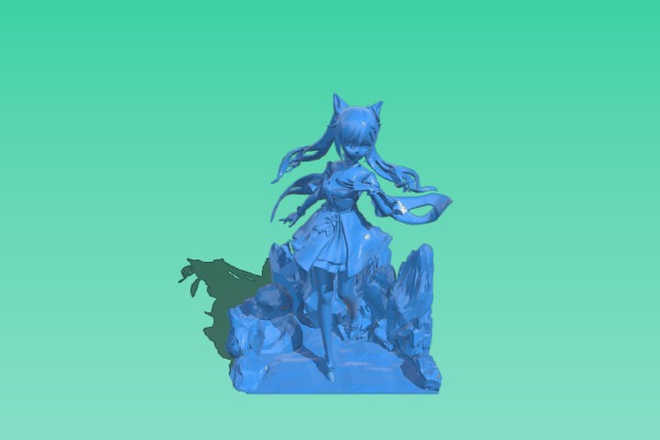 Keqing Genshin Impact | 3d print model
