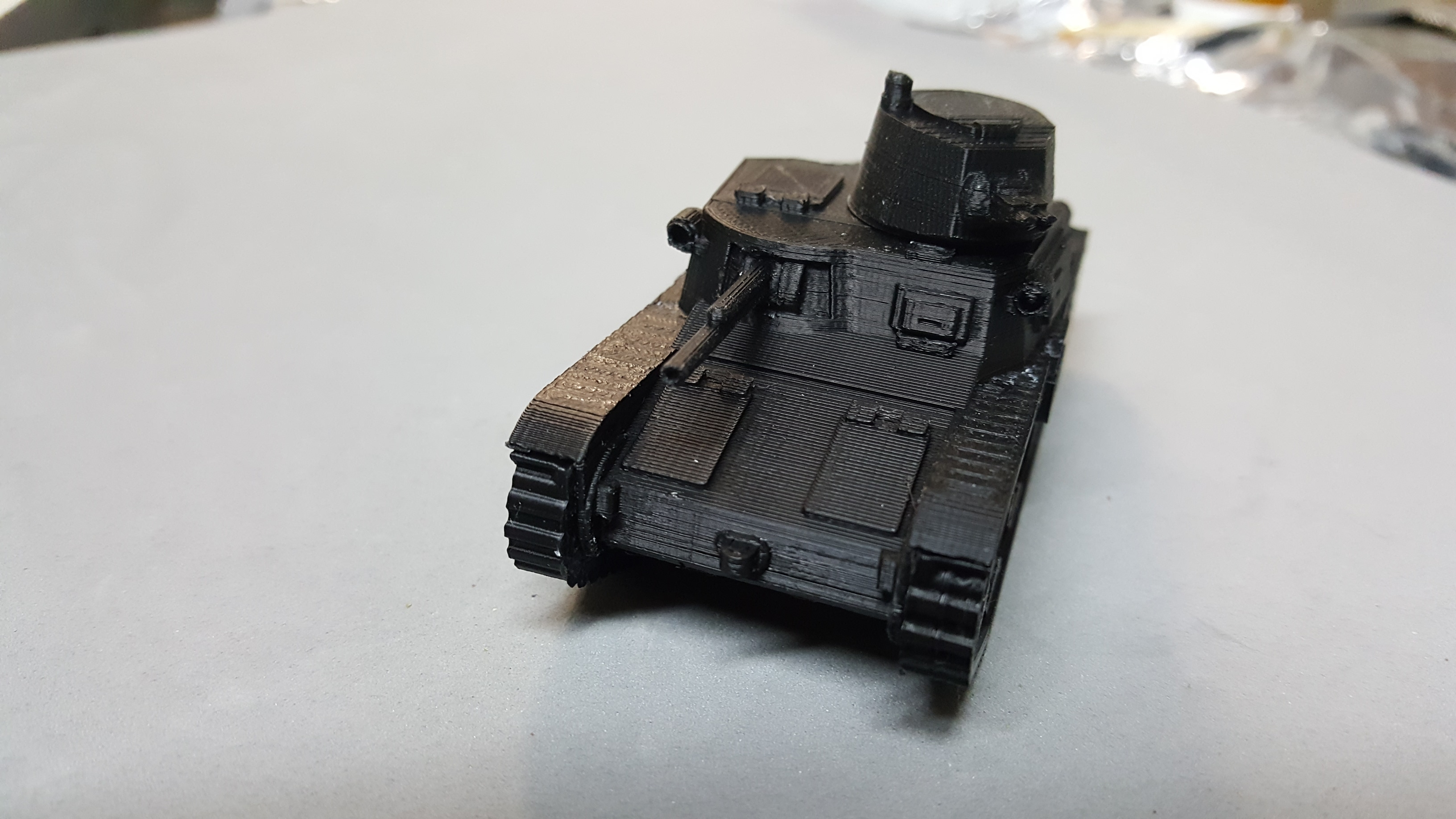 Italian M11_39 tank 28mm scale