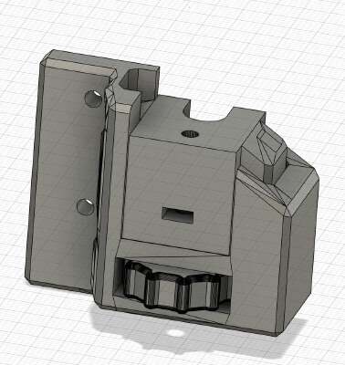 Adjustable Z Stop Artillery Sidewinder Genius X1 | 3d print model