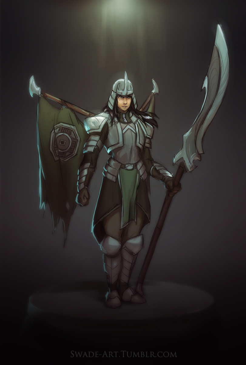 Legend of Korra: Metal bender's spear from Zaofu