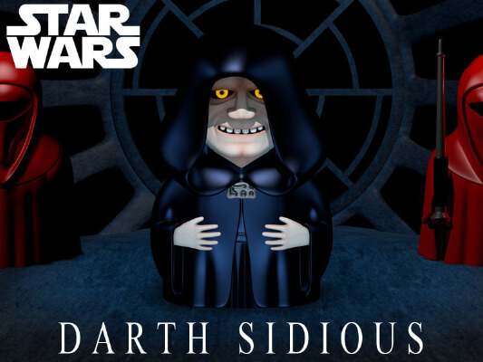 Darth Sidious (Emperor Palpatine) | 3d print model