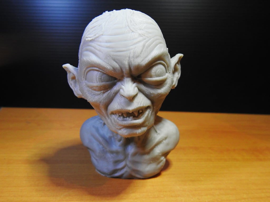 Golum bust, from Lord Of The Rings