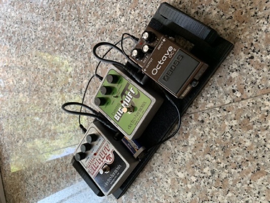 Desktop Pedal Board | 3d print model