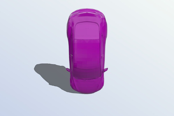 Tesla model S – car | 3d print model