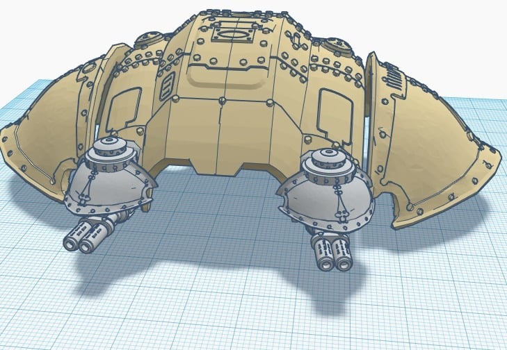 Castellan Melta Turret for Imperial Knight