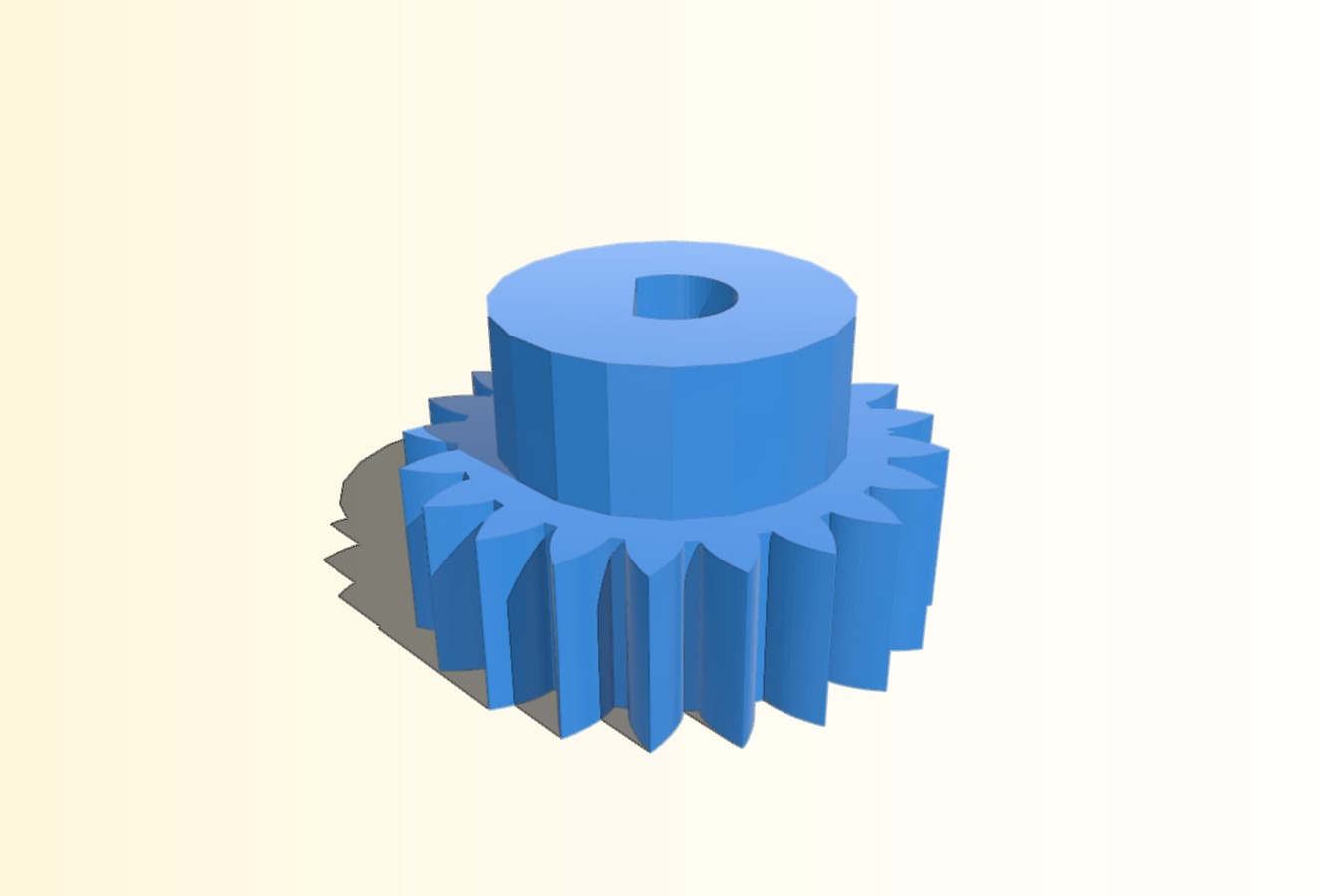 21 teeth pinion