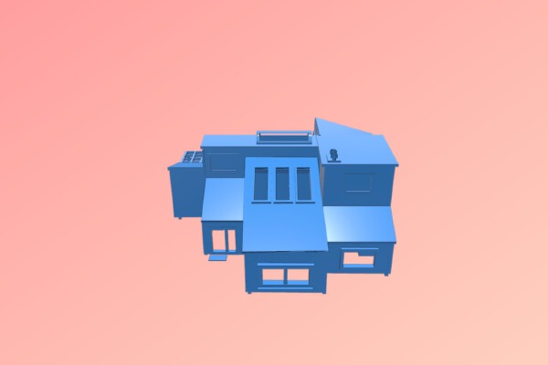 Modern House Model | 3d print model