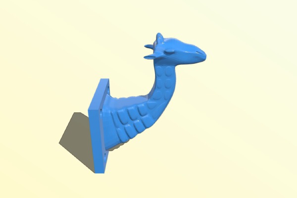 giraffe hook | 3d print model