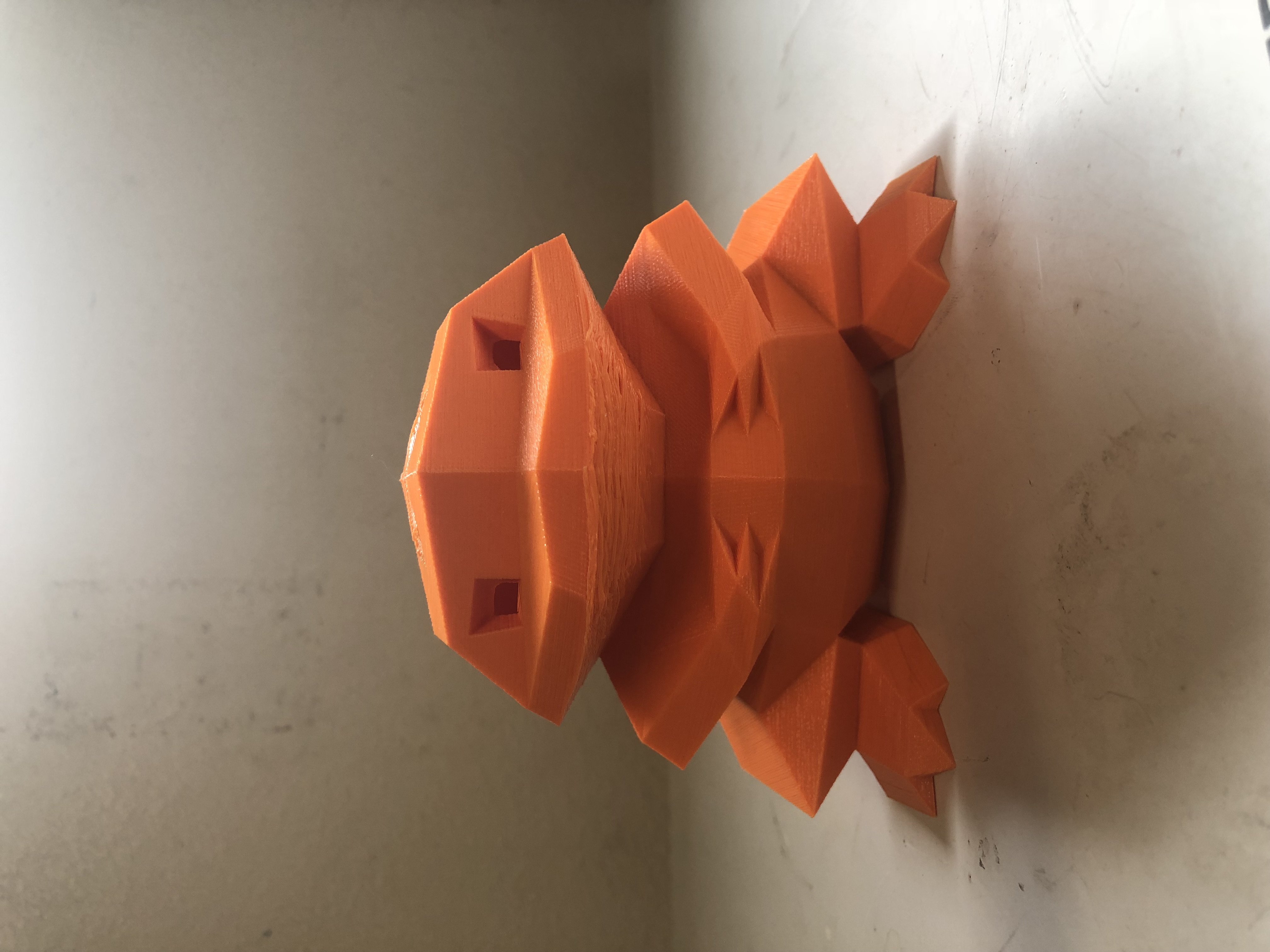 Low Poly Charmander remix Piggybank (updated screw threads)