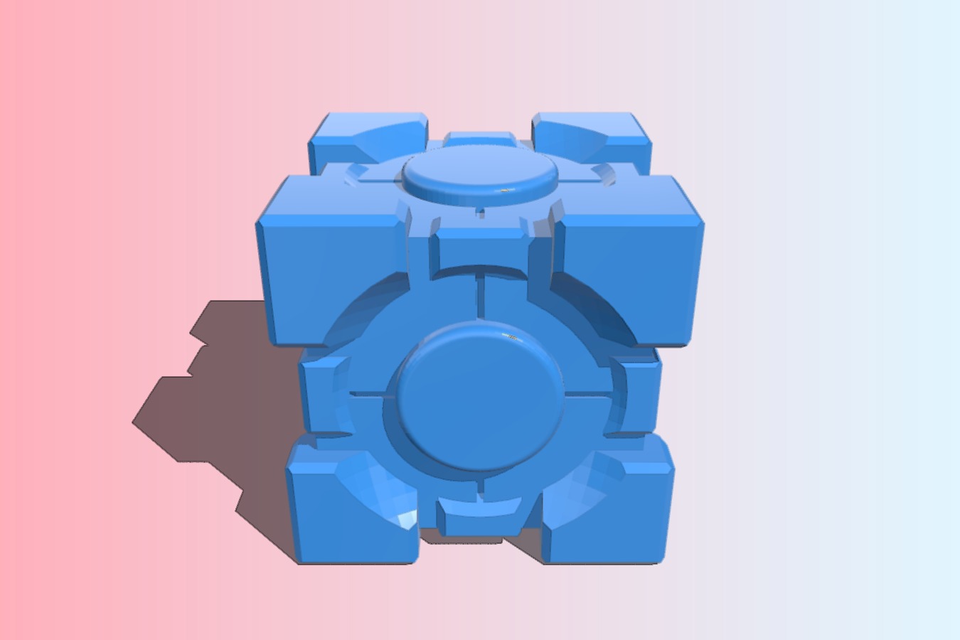 OpenSCAD Companion Cube