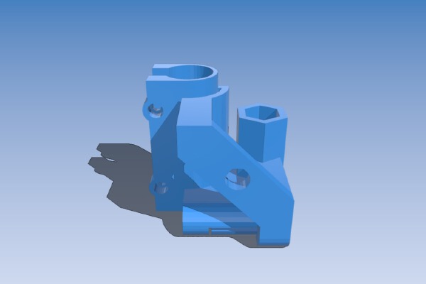 Modified X_Ends for Quick-Fit and Mendelmax 1.5 | 3d print model