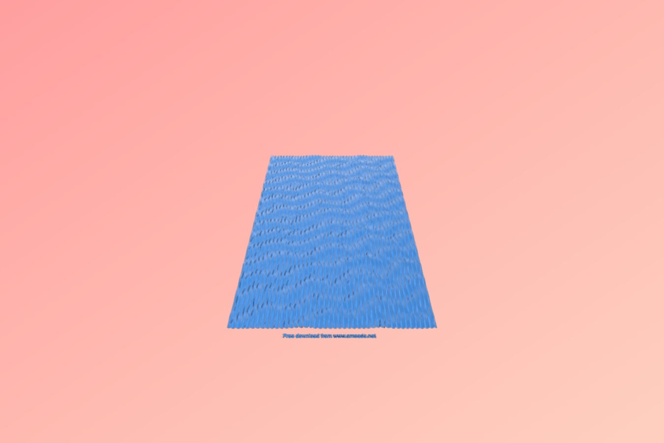 Flat plate pattern