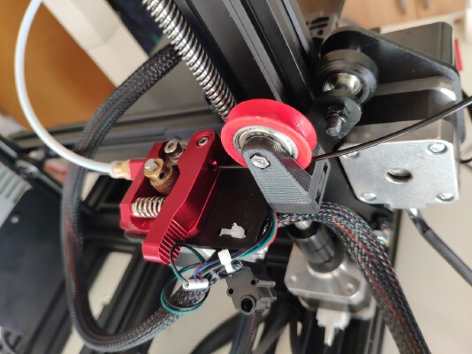 small and simple filament guide for the new Geeetech A10 | 3d print model