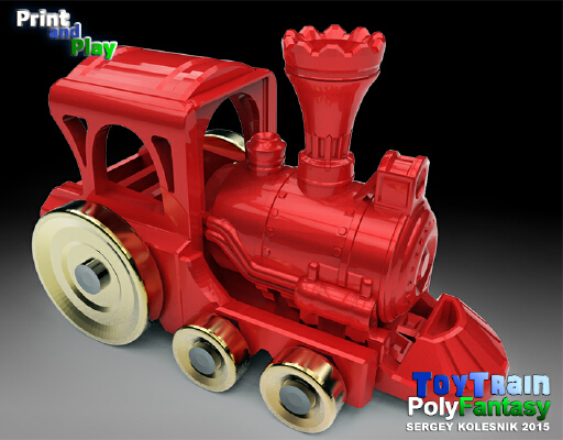 Toy Train | 3d print model