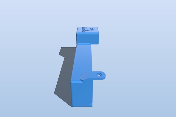 Ender3 Cover with MicroSD slot | 3d print model